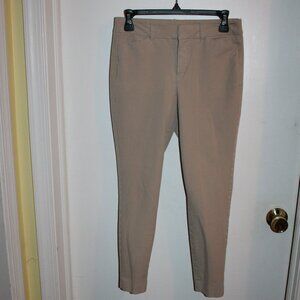 Old Navy High-Rise Pixie Secret Smooth Pockets - Tan Pants
